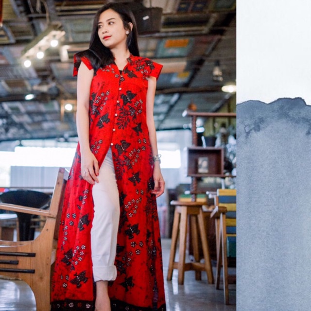 SRIMAYA AGEMAN ATASAN BATIK TULIS OUTER