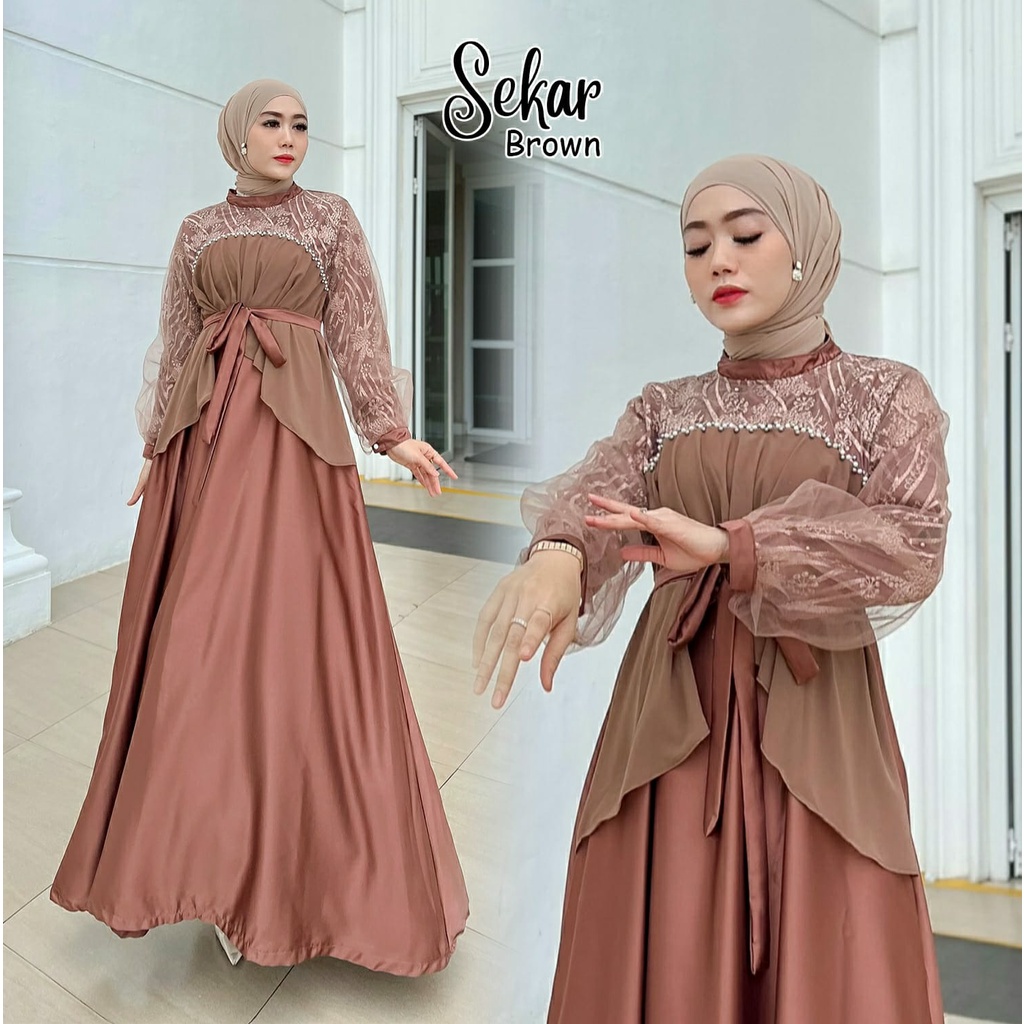 GAMIS PESTA KONDANGAN BRIDESMAID SEKAR