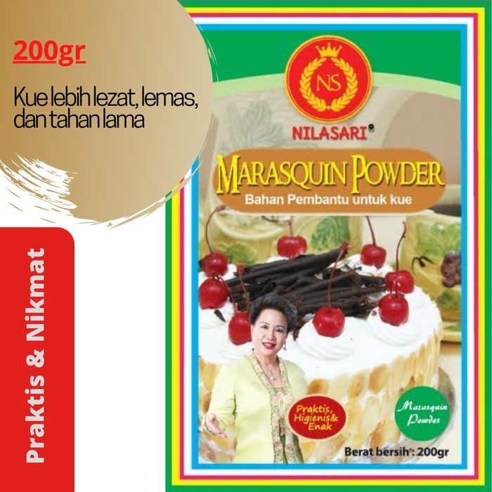 

MARASQUIN Powder nilasari 200 gram
