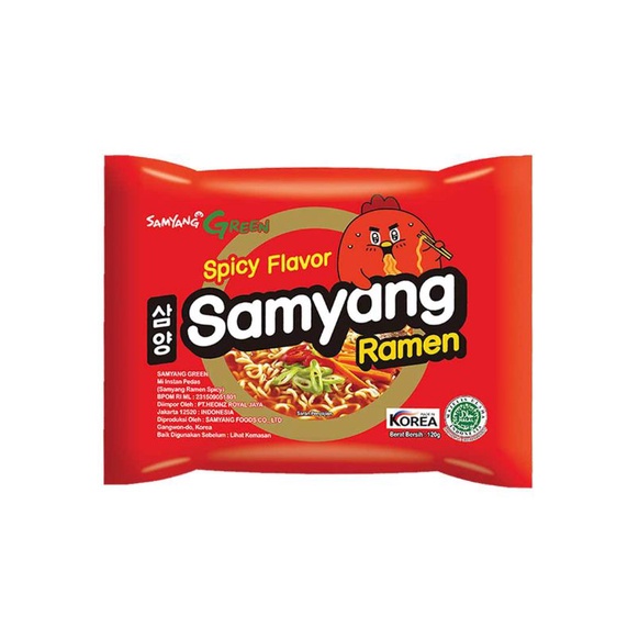 

(MIE) SAMYANG RAMEN SPICY FLAVOR 120GR