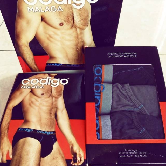 Celana dalam pria CODIGO MALAGA CODIGO BURGOS grosir pakaian dalam pria CD MURAH sempak