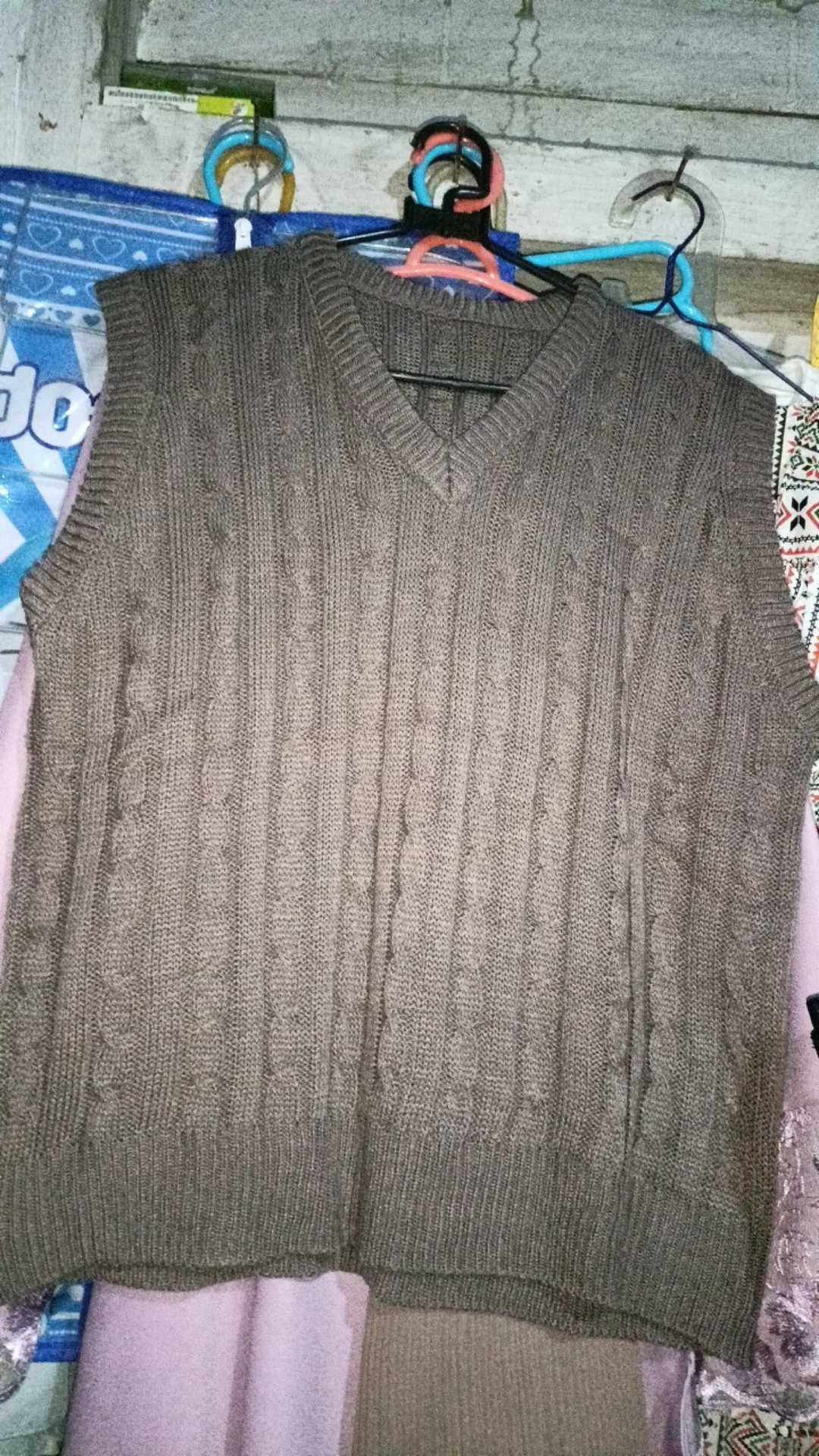 Free Ongkir Vest/rompi Cable Rajut Premi 7get