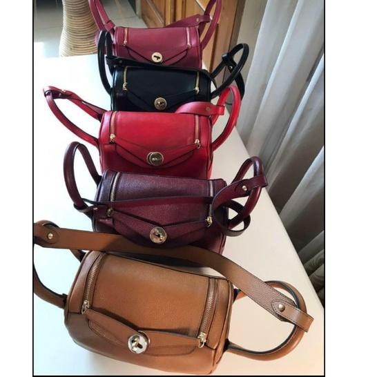 Barang Pilihan.. tas kulit sapi asli papirut lindy