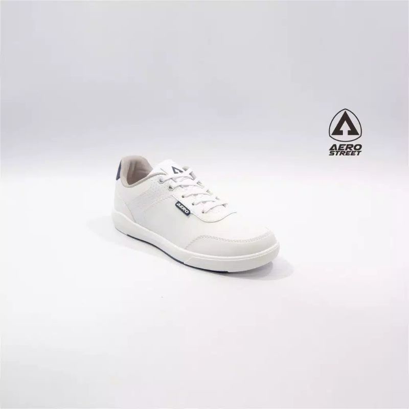 Aerostreet 40-43 Arthur Putih- sepatu casual