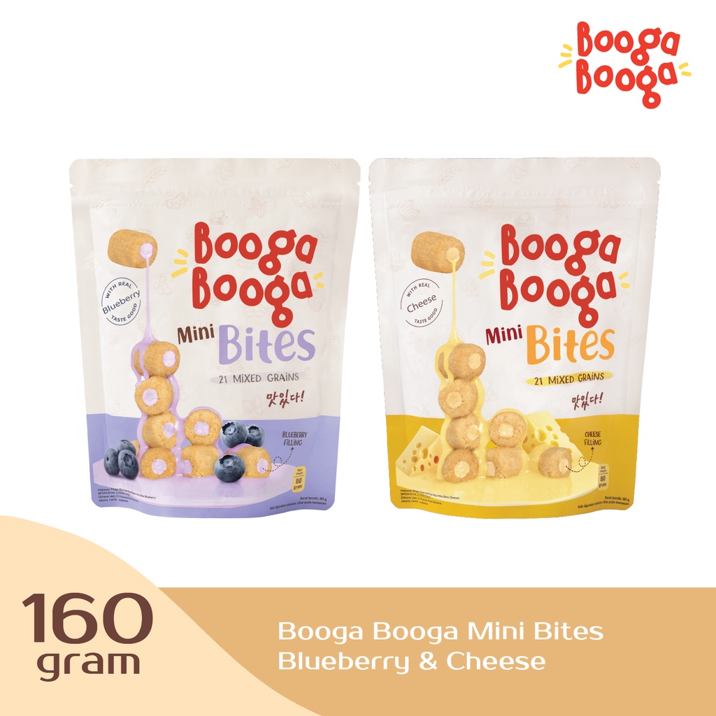 

Bundling Booga Booga Mini Bites Blueberry & Cheese [2 pcs]
