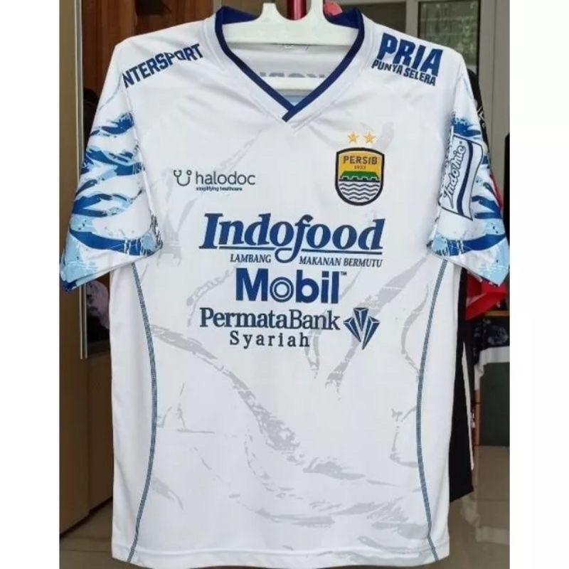 JERSEY BOLA PERSIB BANDUNG AWAY PUTIH MURAH