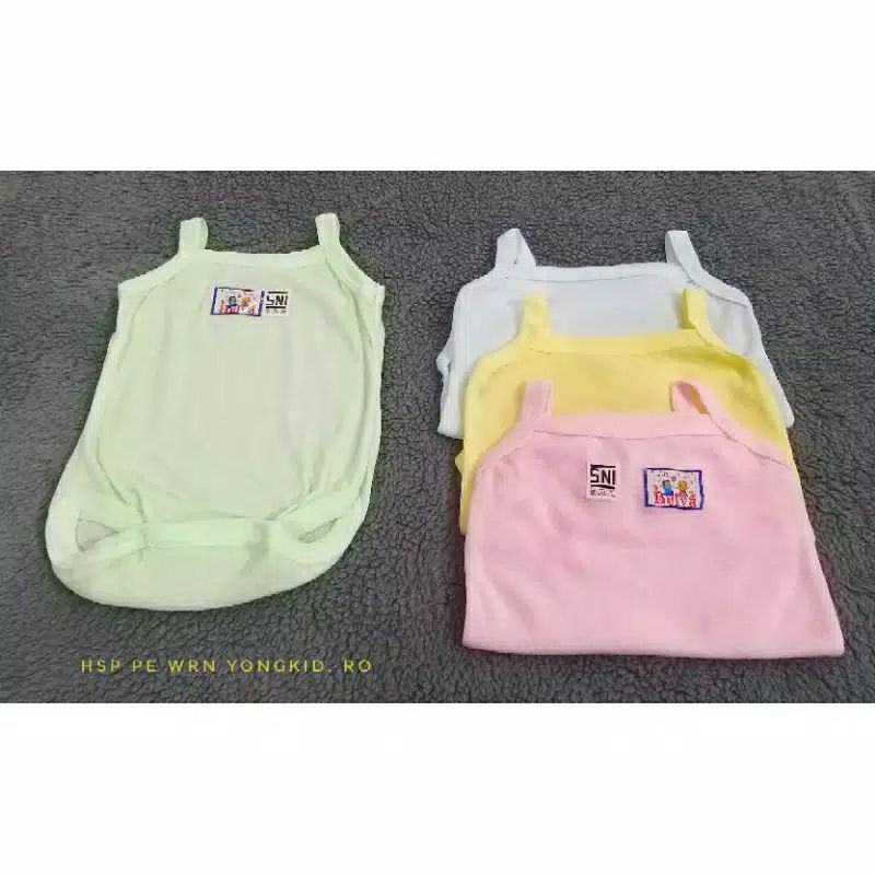 Singlet Jumper Bayi SNI / Kaos Singlet Bayi SNI Belva-Polos Katun PE