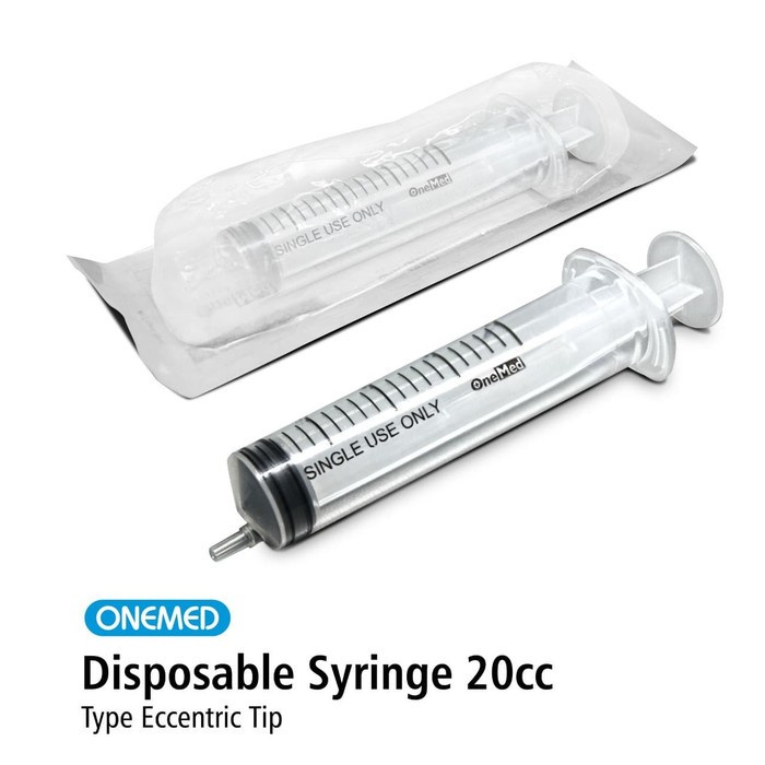 Syringe RELAKTASI Lubang Pinggir Onemed 20cc 50cc