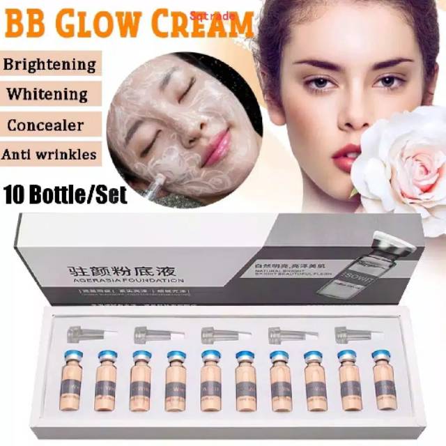 Dermedics meso white BB Glow brightening serum tutup biru