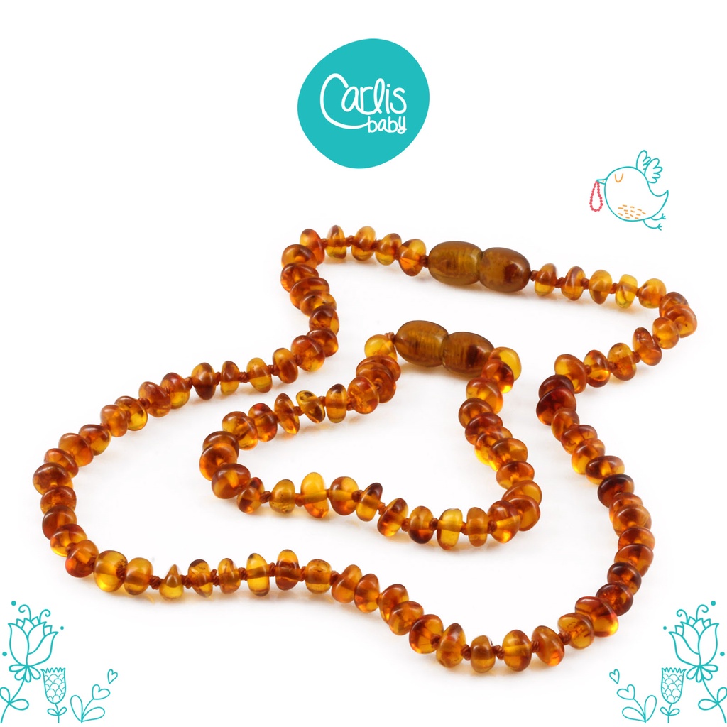 XR53C Kalung dan Gelang Amber Tumbuh Gigi Bayi By Carlis Baby