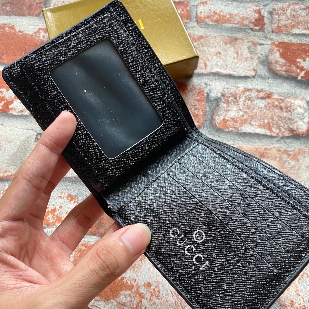 Dompet GUCC1 FREE BOX / Dompet Kulit Dompet Pendek Short Wallet