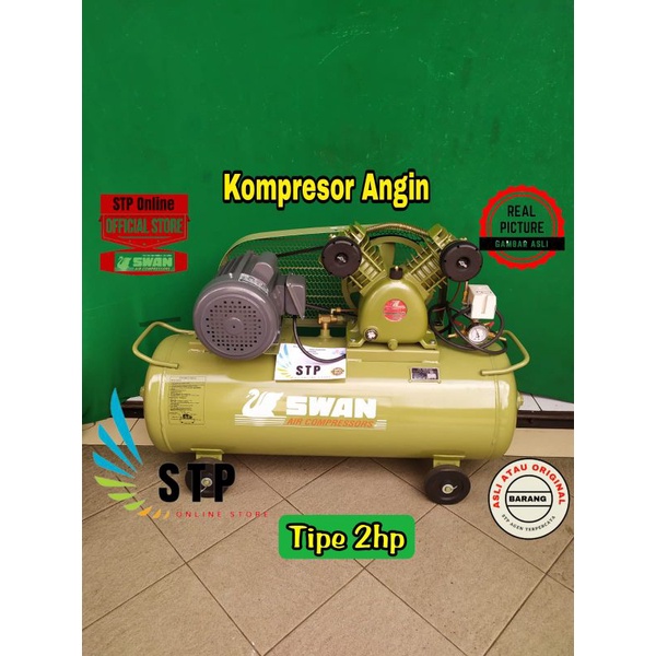 kompresor 2 hp swan+dinamo