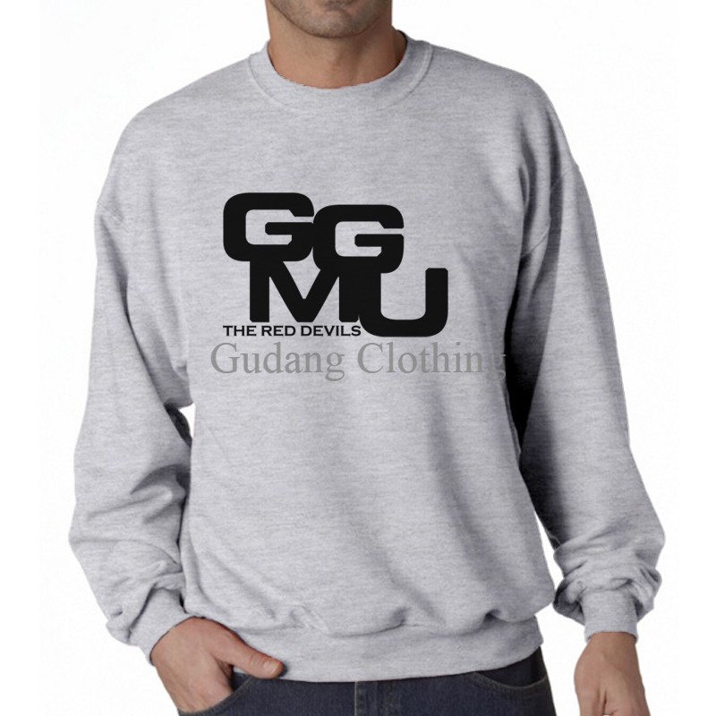 Sweater Crewneck Premier League Manchester United Sweater Oblong Premier League Manchester United Sw