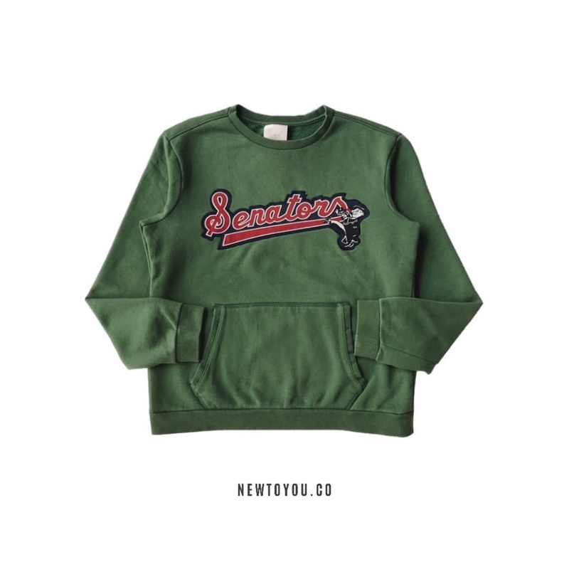 MLB Senators Vintage Crewneck