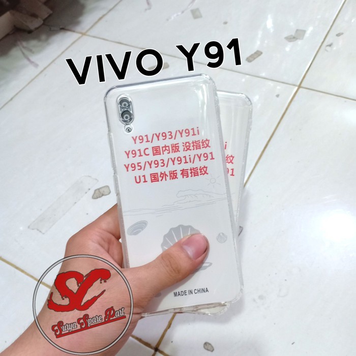 Case Vivo Y91C - Case Clear Hd Premium Vivo Y91C Y1S - SC