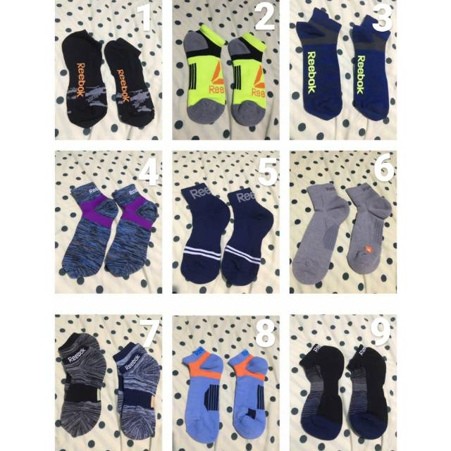 Kaos kaki Reebok Original