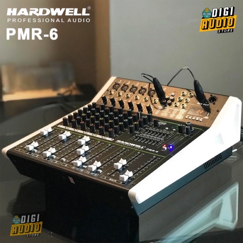 Power Mixer Hardwell PMR6 Original Pmr 6 channel hardwell pmr6