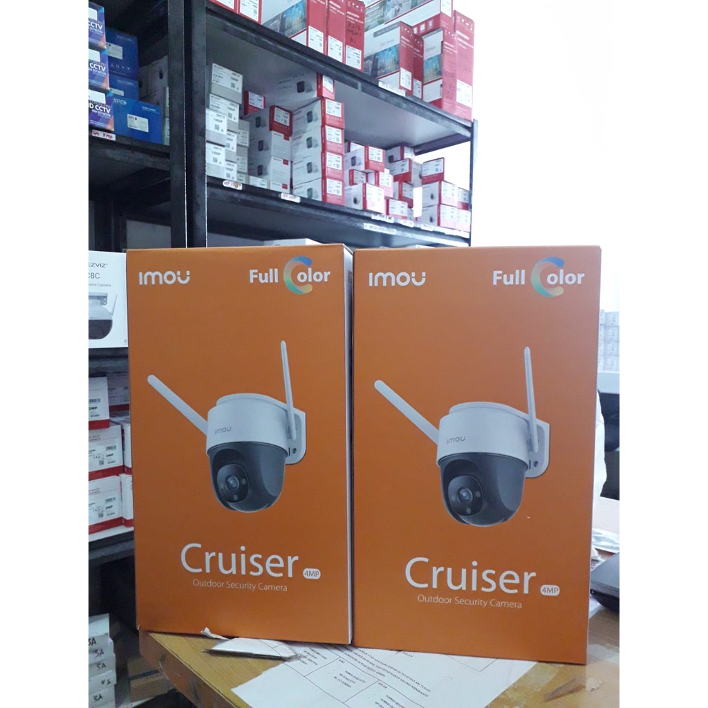 CCTV Wifi Imou Cruiser 4MP Outdoor Full Color Camera - IPC S42FP D