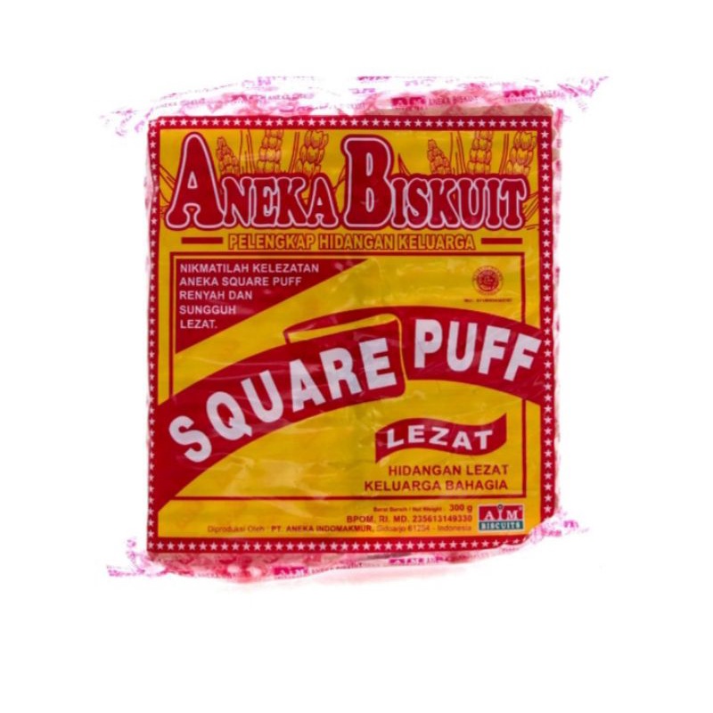 

AIM Biscuit Square Puff 300g