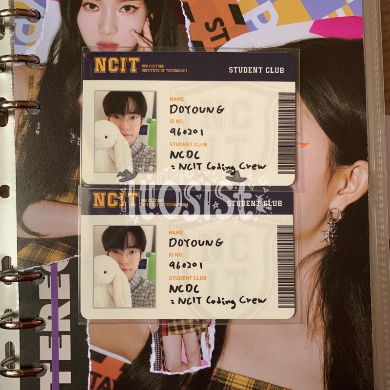 booked student ID card ncit doyoung
