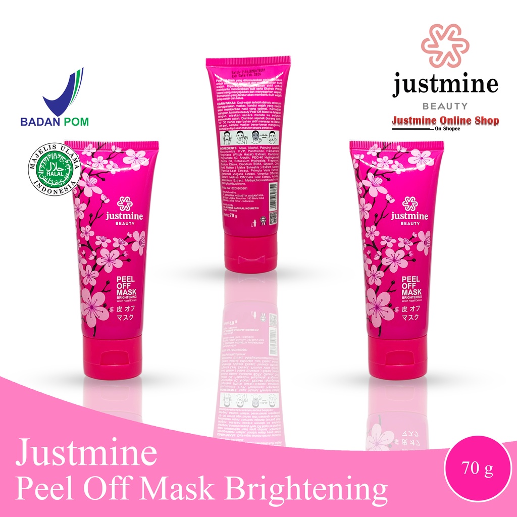 Jual Justmine Beauty Peel Of Mask Masker Kulit Wajah Yang Mengencangkan