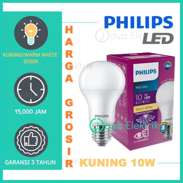 Lampu Philips 10 Watt Homecare24 7398