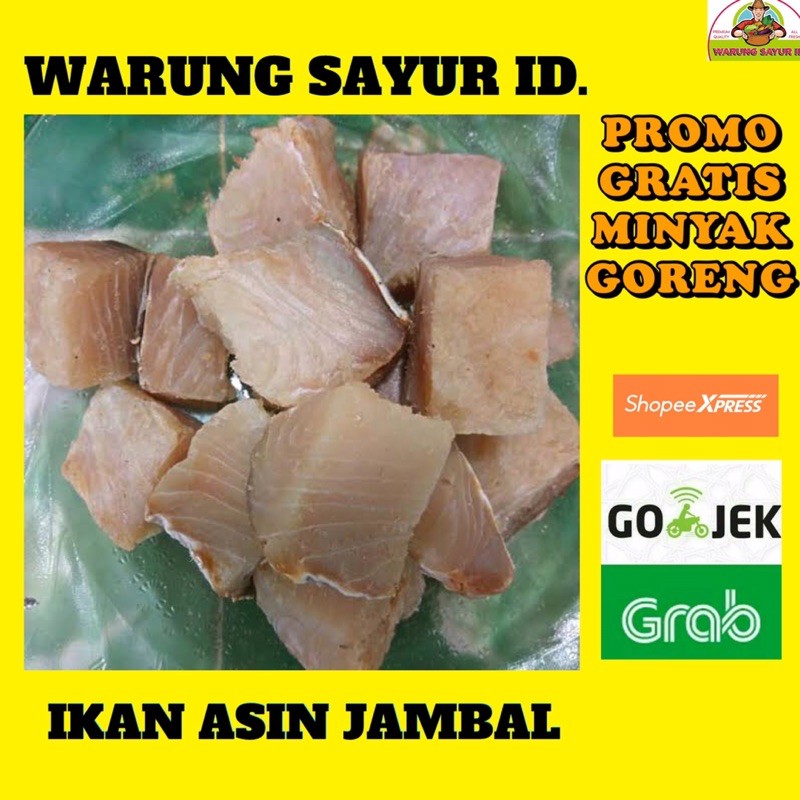 

IKAN ASIN JAMBAL KUALITAS KUALITAS SUPER 100 Gram