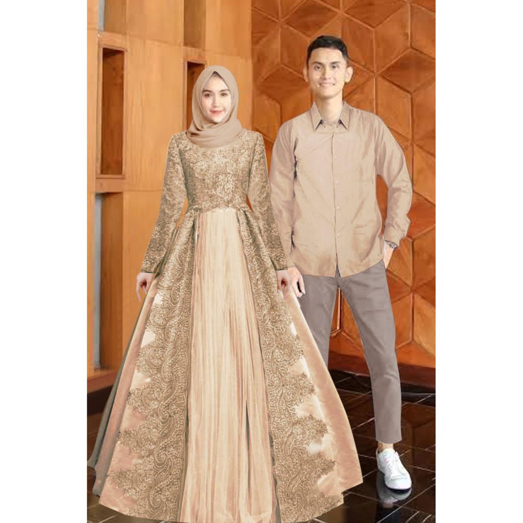 HOPYLOVY - Baju Couple Terbaru Nurlela Brukat