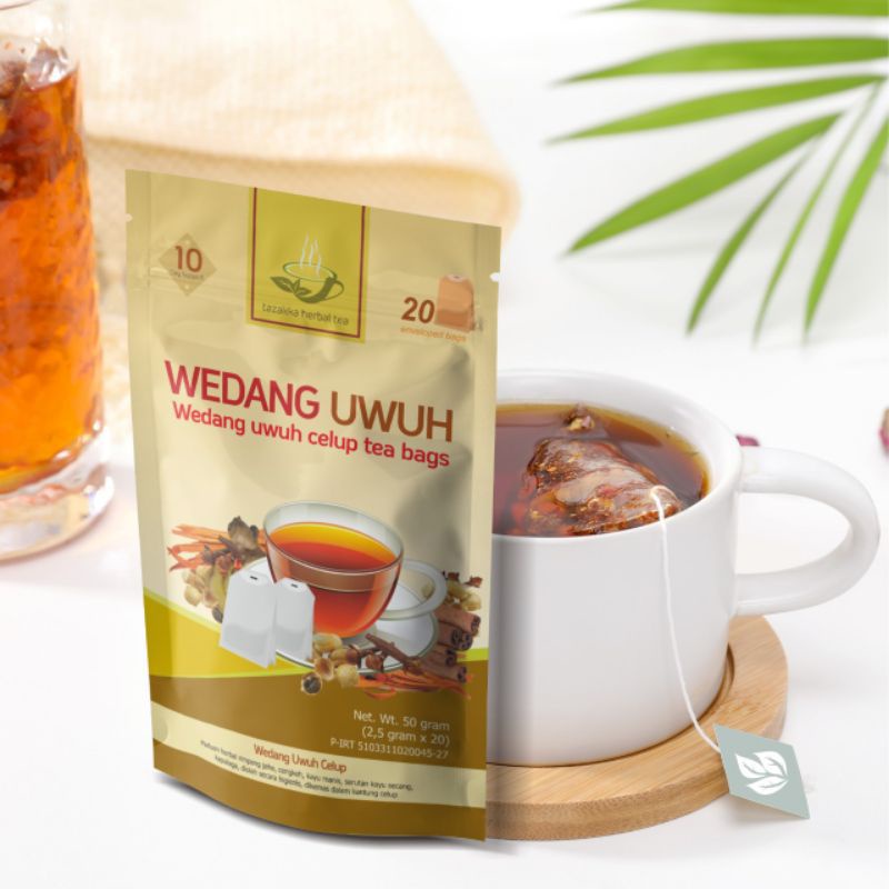 

TEH HERBAL WEDANG UWUH ASLI TAZAKKA MENJAGA DAYA TAHAN TUBUH. MENYEHATKAN BADAN. CITA RASA YG MENYEGARKAN RASA & AROMANYA