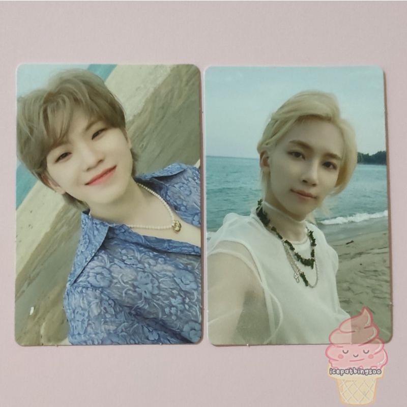 JEONGHAN WOOZI PC ALBUM ATTACA (OP.2) BACA DESK