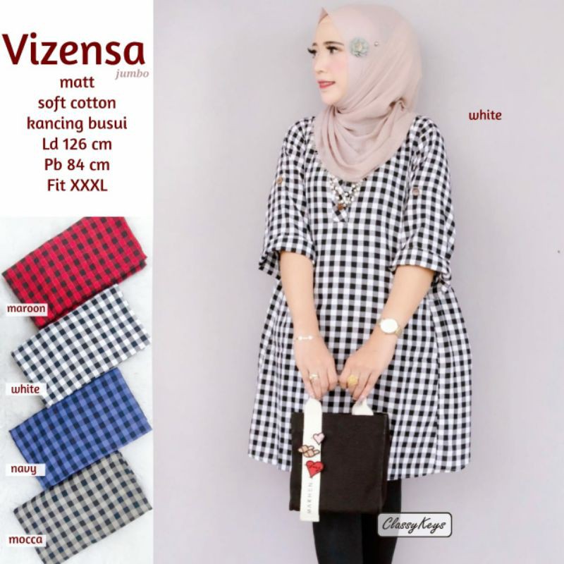 VIZENSA BLOUSE JUMBO LD 126 BY CLASSYKEYS