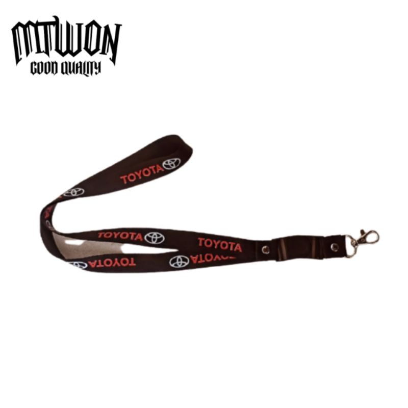 

TALI LANYARD TOYOTA - TALI ID CARD GANTUNGAN KUNCI GANTUNGAN FLASHDISK GANTUNGAN NAMETAG TALI LANYARD BEST SELLER COD