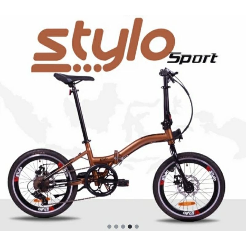 SEPEDA BICYCLE United FOLDING Stylo 20 inch