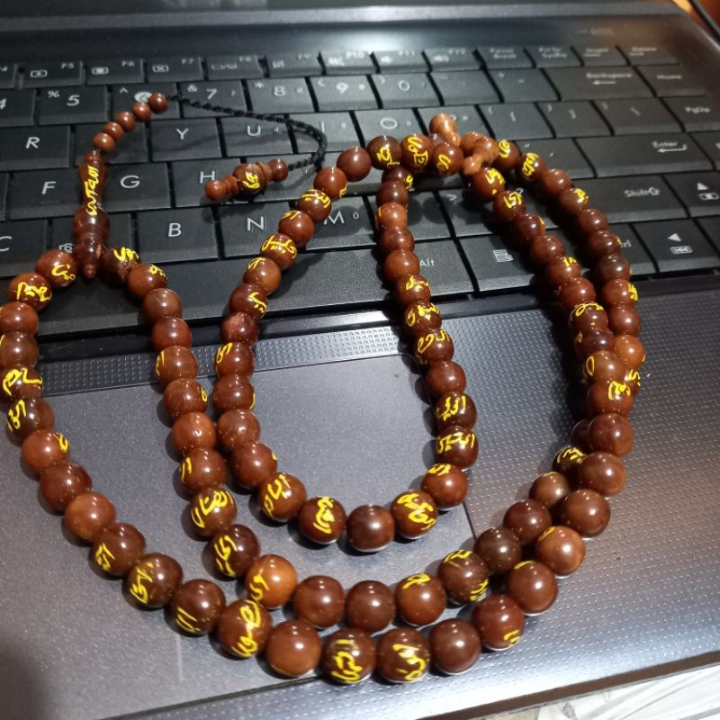 Tasbih kaoka ukir Asmaul Husna tasbih kaokah asli tasbih kaokah 99butir tasbih kaokah