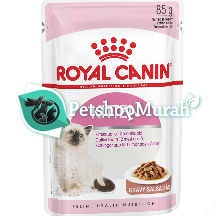 Royal Canin Kitten Instinctive Gravy 85 Gram / Makanan Kucing / Wet Food