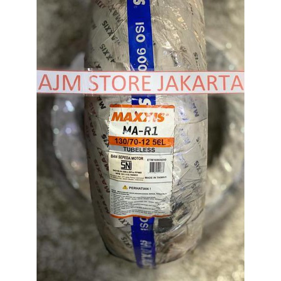 Maxxis Ma-R1 130 70-12 Tubeless...