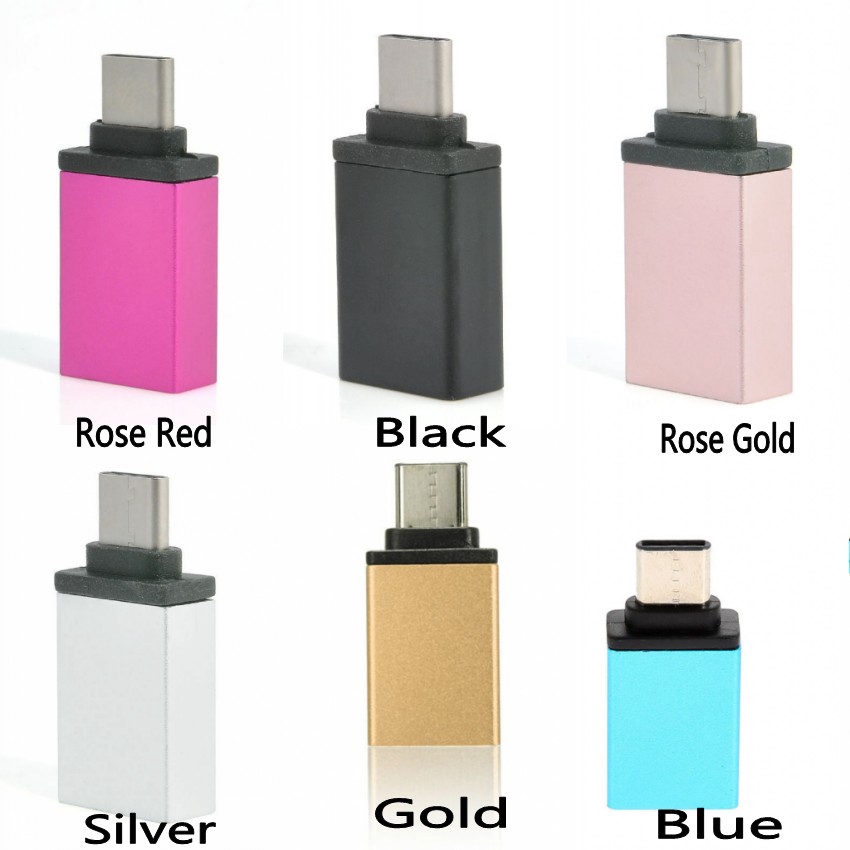 USB-C Type-C To USB OTG Mini Adapter 3.0 Converte For Samsung Galaxy Note8