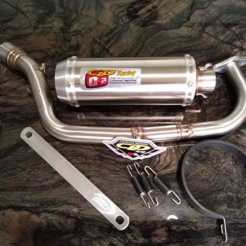 KNALPOT CLD RACING BEAT KARBU BEAT FI VARIO 110 OLD All Motor Bebek