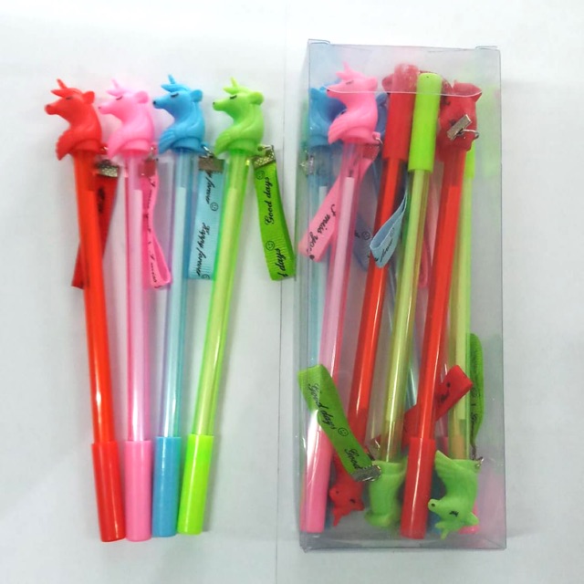 

12pcs Bolpen gel karakter