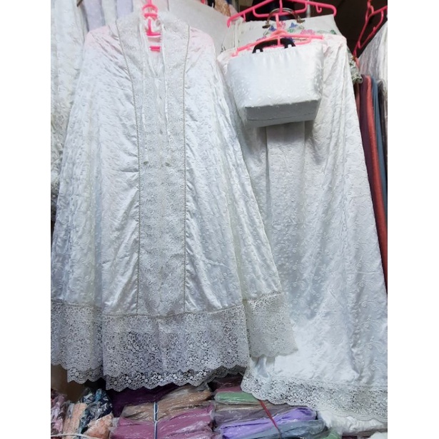 Mukena sutra/Mukena Premium/Mukena prada ori