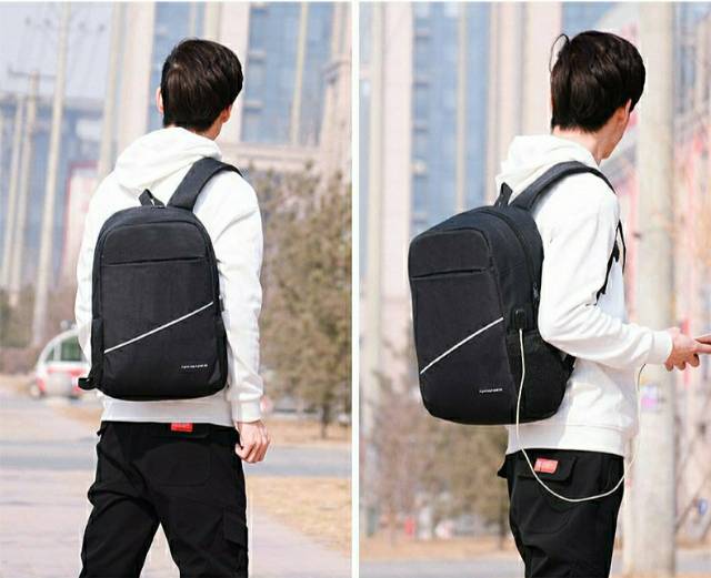 Baru Tas Laptop usb Ransel backpack sekolah multifungsi pria/wanita kualitas impor