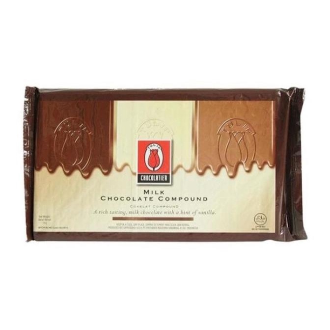 

Tulip Milk Chocolate Cokelat Compound 1kg TERLARIS TERPERCAYA ORIGINAL