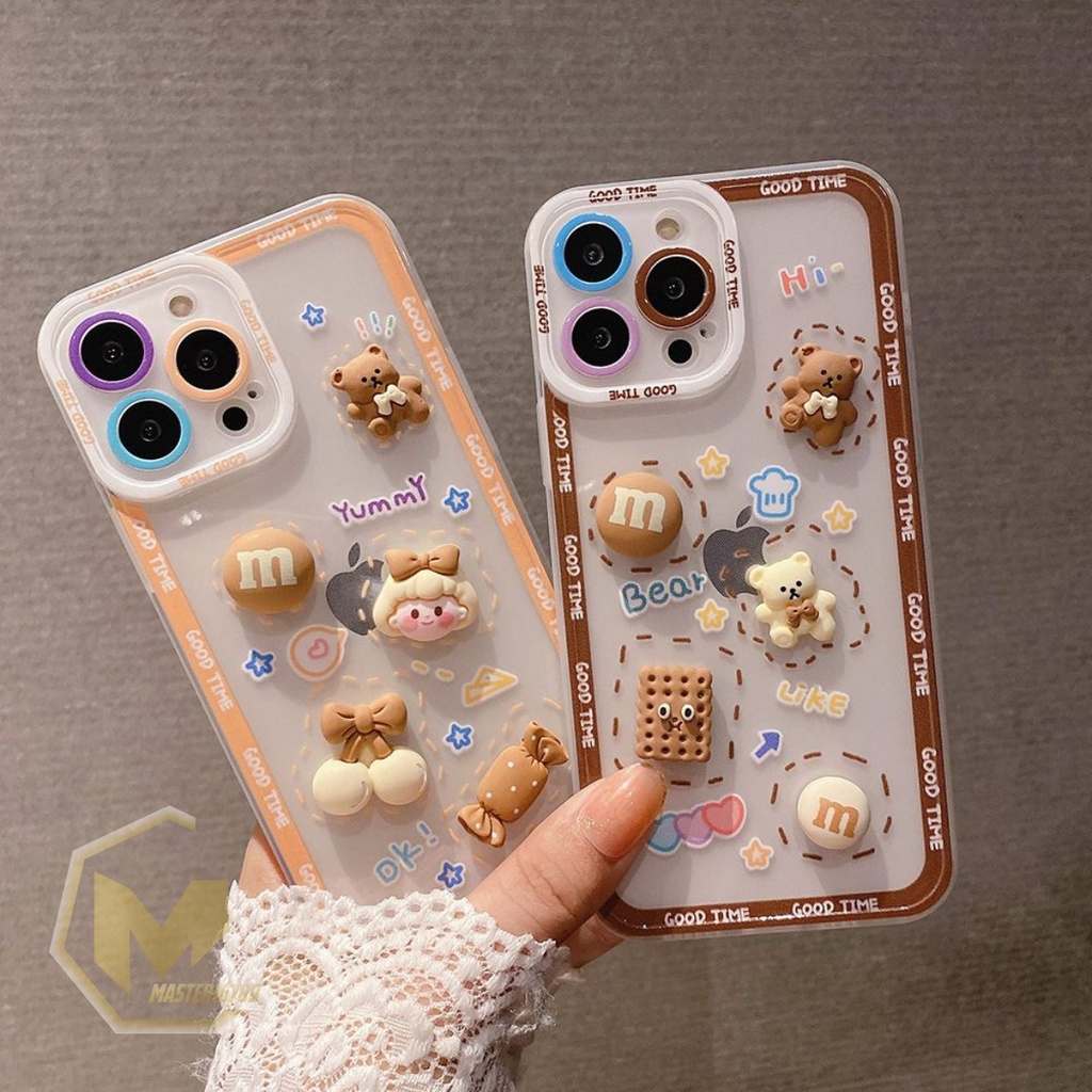 SS097 SOFTCASE 3D IPHONE 6 6+ 7 7+ 8 8+ X XS XR MAX MA2951