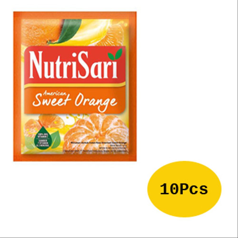 

Nutrisari Sweet Orange 10 Sachet