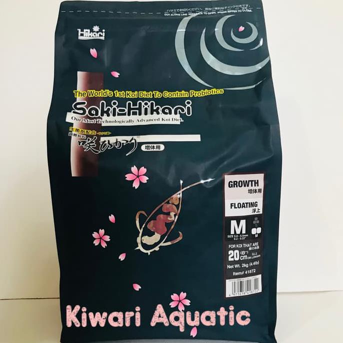 

Bantin Harga Saki Hikari Growth Medium ( M ) 2Kg / 2 Kg Makanan / Pakan Ikan Koi