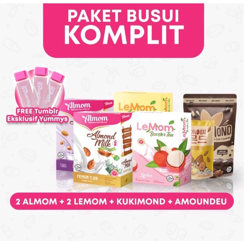 

Almond paket busui komplit