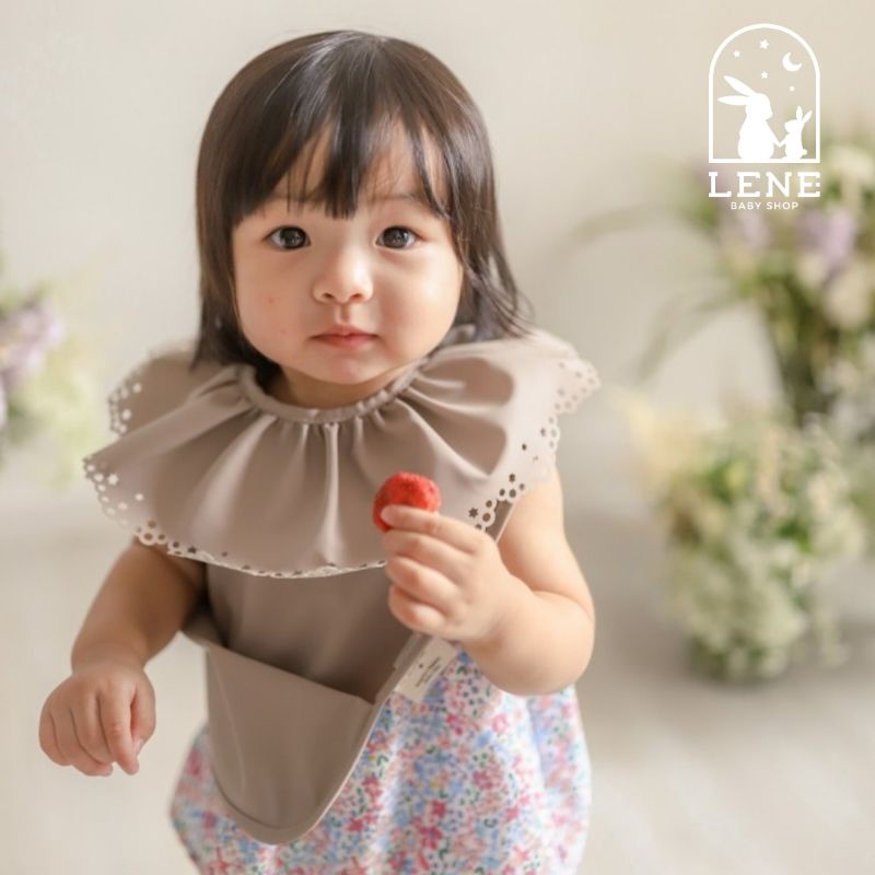 Mellow Bib Waterproof / Celemek Bib Bayi Anak Import - Ballerina