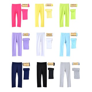  LOGU 130 160 Stocking legging polos warna  warni  anak 