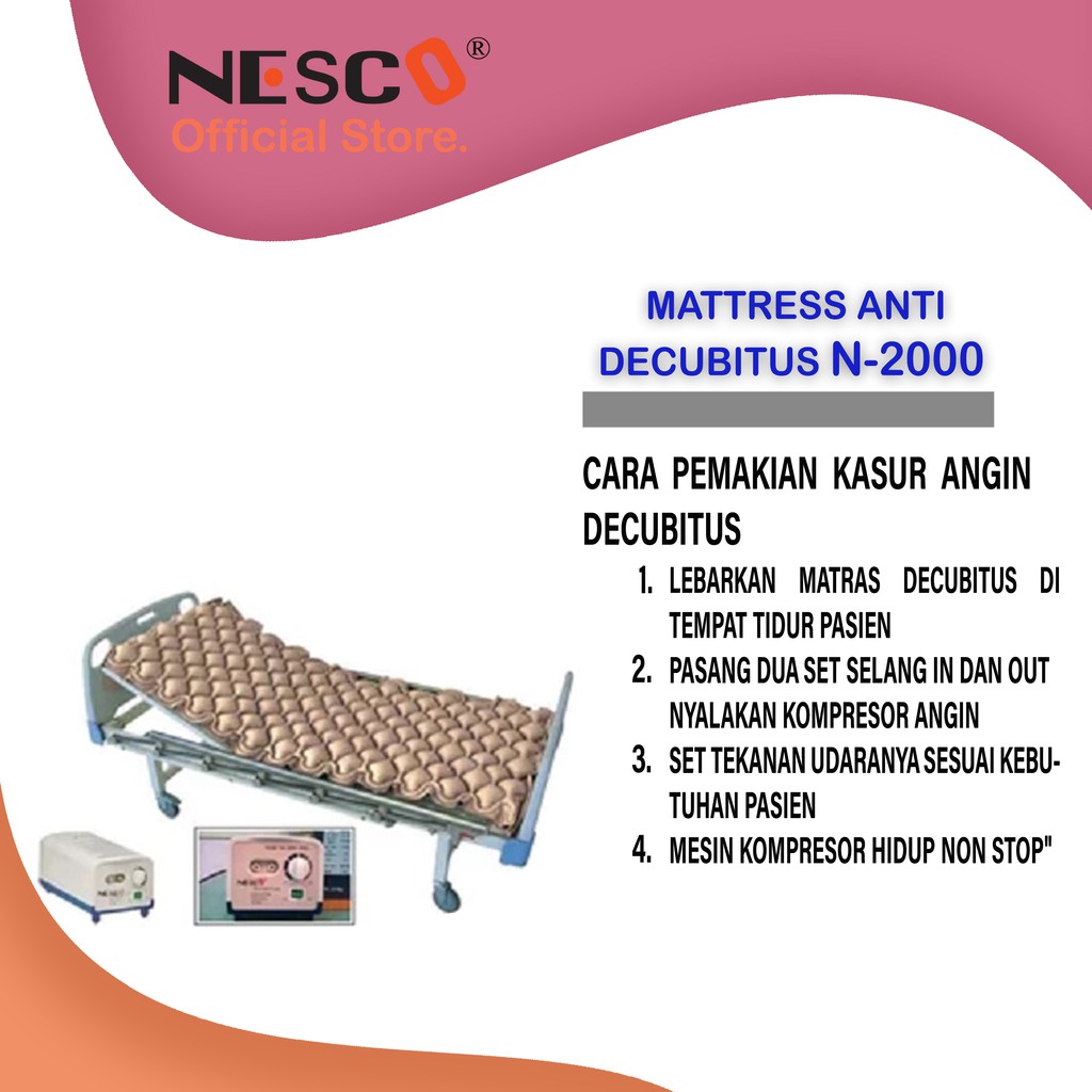 NESCO Mattress Anti Decubitus N-2000