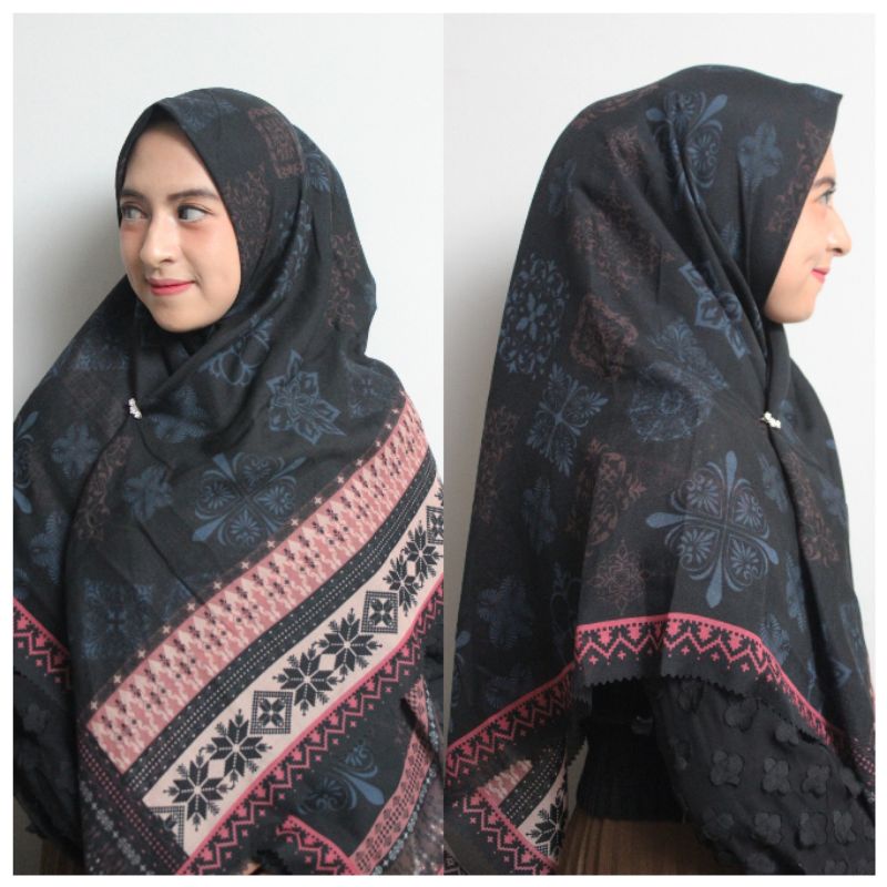KERUDUNG SEGIEMPAT VOAL PRINTING SYARI PART 2-2.2